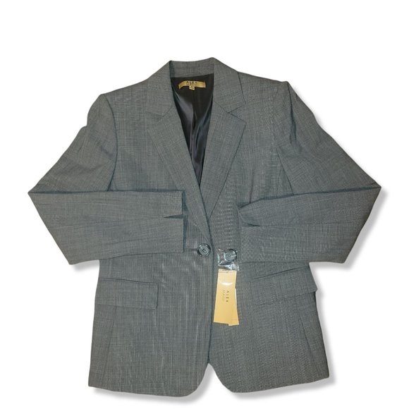 NWT Wool Blazer & Skirt Suit Jacket Size 10 Skirt size 6 - Picture 2 of 16